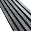 Riflaj Decorativ Tip Panou Acustic 20 cm Silver