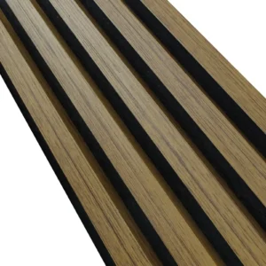 Riflaj Decorativ Tip Panou Acustic Teak